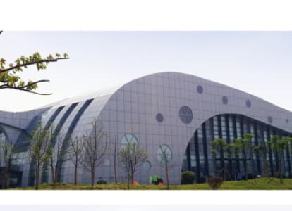 吕梁会议中心外景网架工程